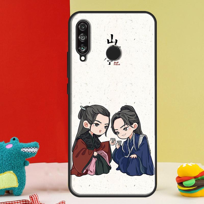 Честь и Слава Shan He Ling Для Huawei Nova 9 10 SE 12i 12s 11i 5T Y91 Y90 Y60 Y70 Y72 Y61 P60 Pro P20 P30 P40 Lite Чехол