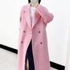 Women's Winter Baby Ostrich Wool Double-Sided Cashmere Coat Double-Breasted Coat