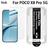 Для POCO X8 Pro 5G Стекло IMAK Кабина без пыли Серия H Закаленное стекло Пленка