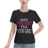 Нужна футболка Mary Kay Im Your Girl Mary Kay женская с коротким рукавом, с круглым вырезом, одежда, хлопок, летние футболки, уличная одежда