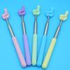 5 Pcs Telescopic Teachers Pointer Extendable Finger Pointer Stick Retractable Classroom Pointer for School Classroom Reading Presentation