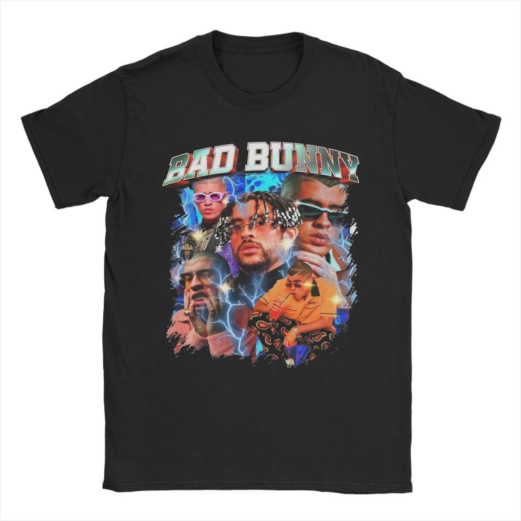 Unisex Mauvais Lapin Bad Bunny T Shirts  Cotton Tops Funny Short Sleeve Round Collar Tee Shirt Birthday Present TShirt