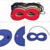 Party Dress Up Masks – Soft Felt Eye Masks with Adjustable Elastic, DIY Cosplay Props for Birthday, Halloween & School Role Play