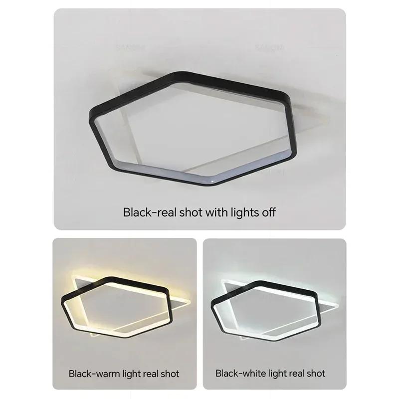 Современный светодиодный потолочный светильник для спальни, гостиной, столовой, прохода, кабинета, прихожей, светильник для внутреннего домашнего декора, люстра с люстрой