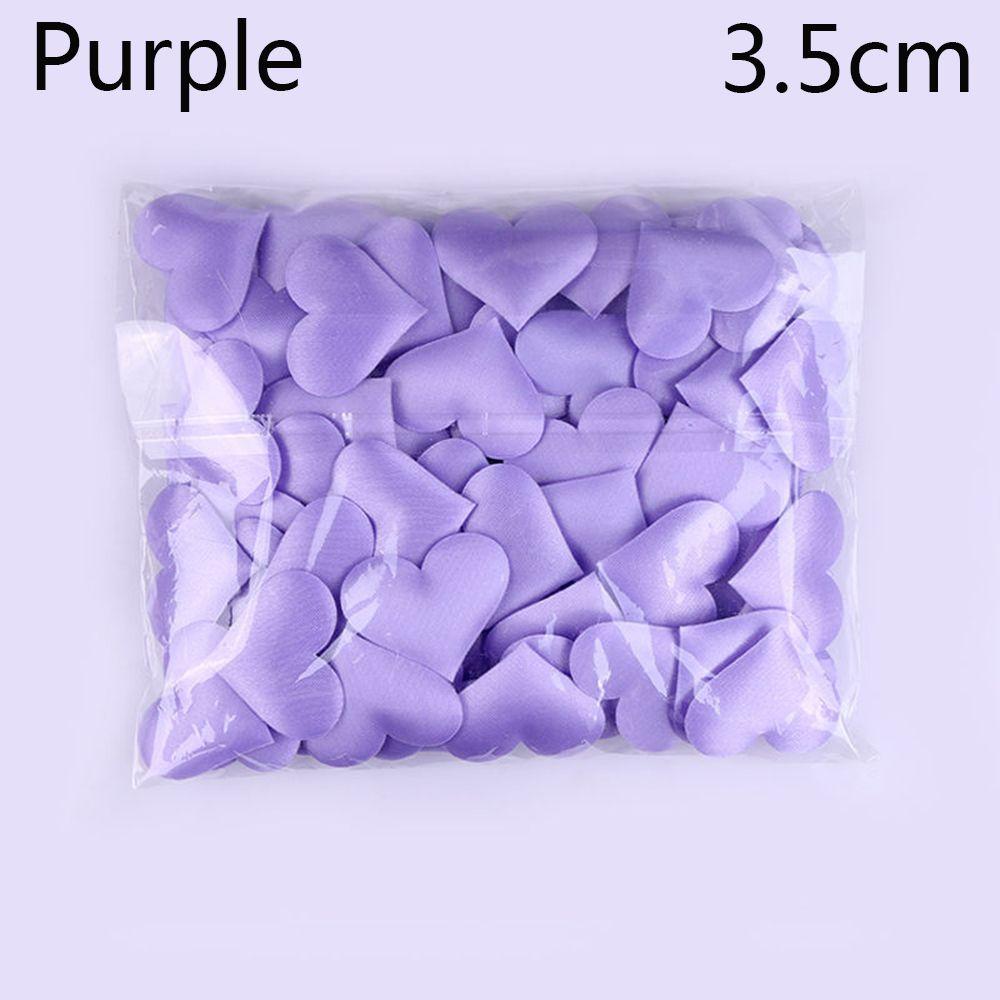 Украшение стола Ремесло 3D Цветок Бросание Лепестков Роз Мягкая Ткань Сердце Любовь Свадьба