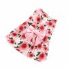 Pretty Summer Dog Clothes Breathable Cute Puppy Clothes Dog Sleeveless Dress  Valentine‘s Day