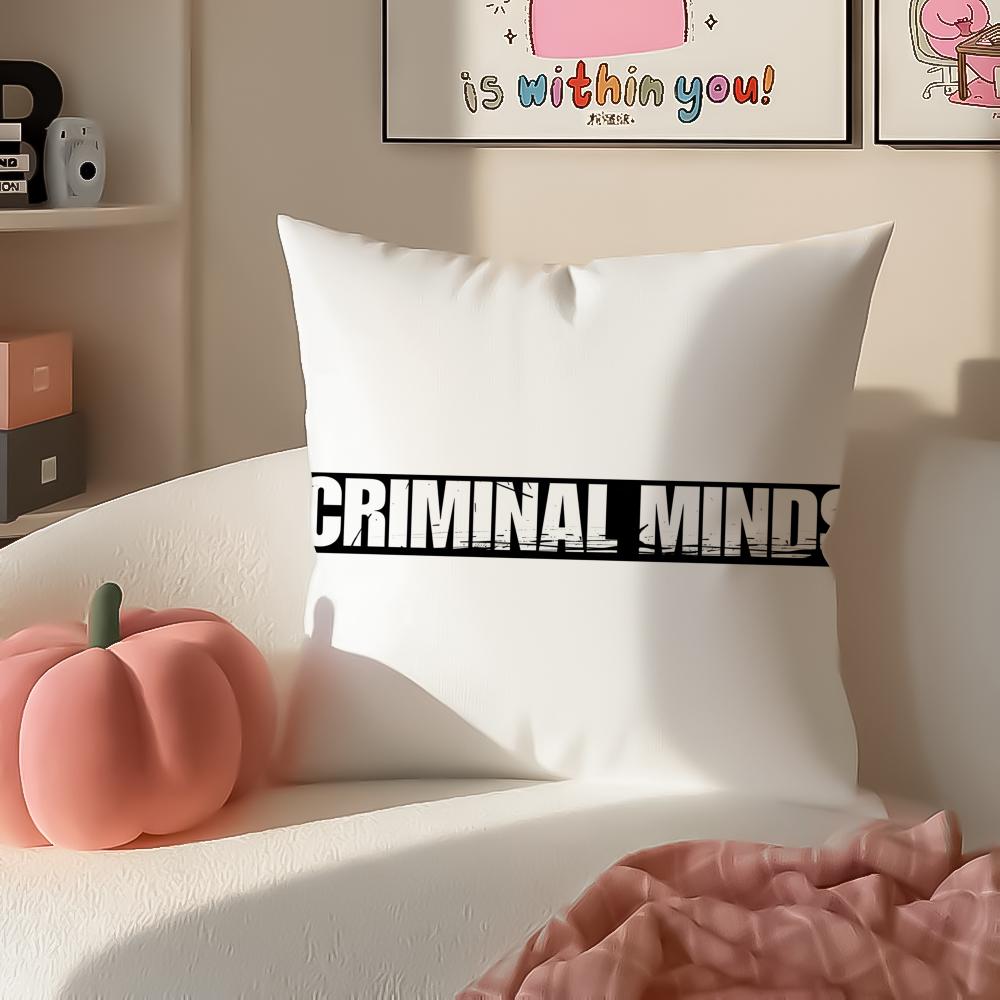 Сериал Психологический CCriminal mminds Наволочка Наволочка Короткий Плюш Невидимая молния Комната Диван Наволочка