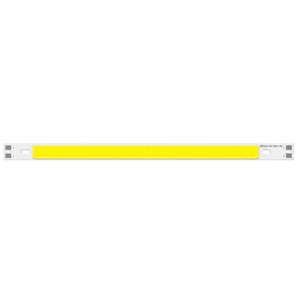 2PCS 12-14V COB LED Light Chip 10W LED Light Board Strip Shape Light Source  Recessed Lighting