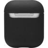Coque Pour AirPods - DBramante1928 - Costa Rica - Silicone - Compatible Chargement Sans Fil - Noir