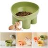 Товары для животных Macaron Color Elephant Foot Bowl Neck Guard Anti-Busted Pet Plastic Bowl Bowl Cat Ta V6F8