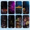 Чехол для телефона F-Five Nights At -F-Freddys Fnaf для Samsung Galaxy A73, A72, A71, A70, A53, A52, A51, Другие Мягкий Черный Чехол