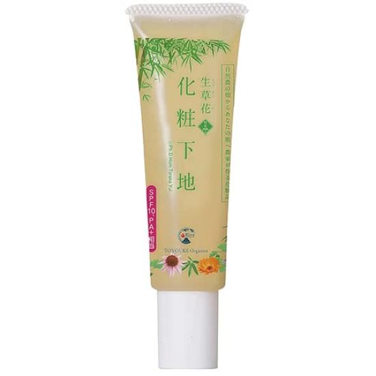 Nippon Toyouke Natural Farming Kinohana No Sakuya Fresh Herbs and Flowers Makeup Base with Sunscreen 30g
