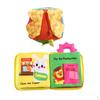 Basic Life Skill Educational Toy for Kids Toddler, Zip Button Snap Buckle Tie