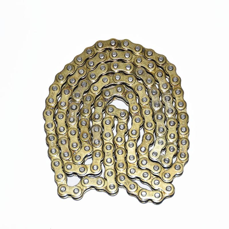 Original Gold KMC 219 219H 108 110 112 114 116 126 Links Motorcycle Driving Chain for Pit bike Dirt bike Go kart ATV MOTORCYCLE