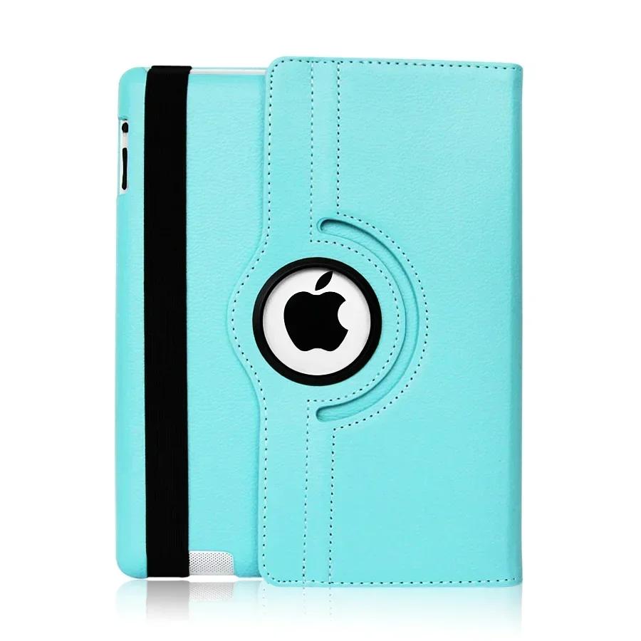 For iPad Air 13 11-inch M2 Pro 13 11-inch M4 2026 Mini 7 6 Smart Leather Case with 360° Rotation and Sleep Wake Function Shell