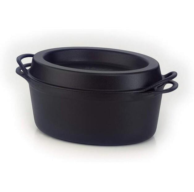Сковорода Le Creuset Doufeu овальная 32 см чёрная (25084320000460)