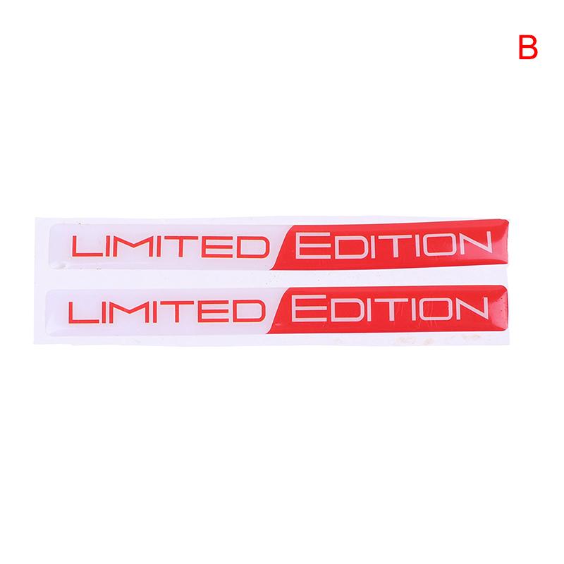 3D автомобильная наклейка, ограниченная серия, эмблема, значок, наклейка, чехол, наклейки для стайлинга автомобилей