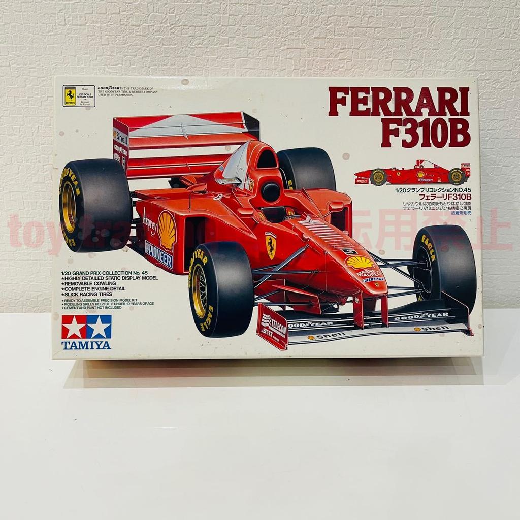 Tamiya Models Ferrari F310B Ferrari F310B Grand Prix Collection 45 Plastic Model Kit TAMIYA Unassembled 1/20 No.