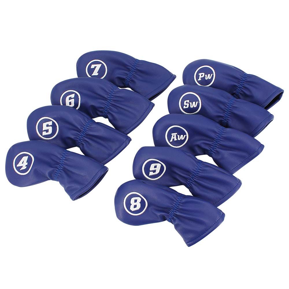 Set Golf Putter Accessories Golf Iron Headcover Golf Headcovers Golf Head Cover Golf Club Cover