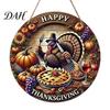 Weather Resistant Entryway Sign Harvest Festival Welcome for Front Door, Rustic Wooden Hanging Thanksgiving Decor Door with Hemp Rope, Autumn Pumpkin