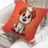 Милая подушка для собаки Аниме подушка Подушка для головы дивана-кровати Наволочка Чехол для подушки 45x45 см Мода