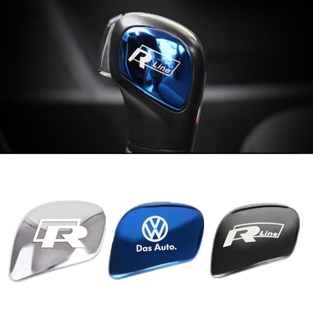 Car Gearbox Control Gear Lever Stickers Shift Stick Handle For VW Volkswagen POLO CC Golf 7 6 Bora Tiguan Passat B5 B6 B7 Jetta zf3
