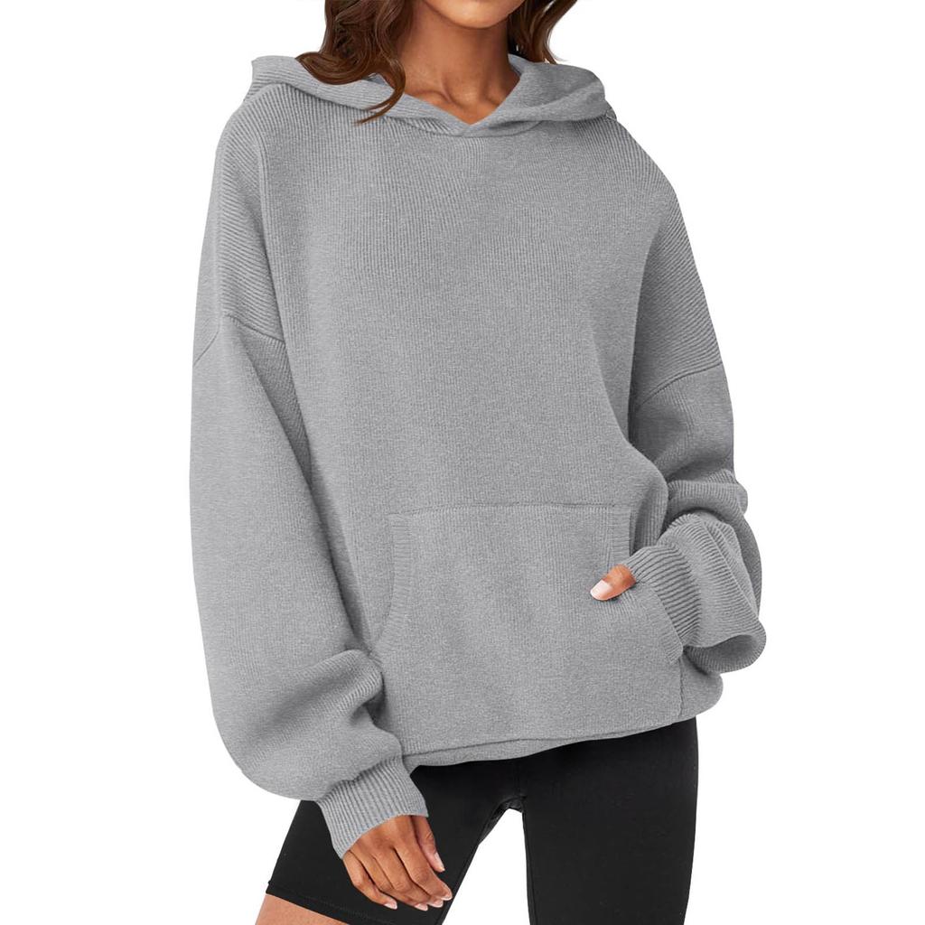 Womens Oversized Hoodies Fleece Sweatshirts Long Sleeve Sweaters Pullover Fall Clothes