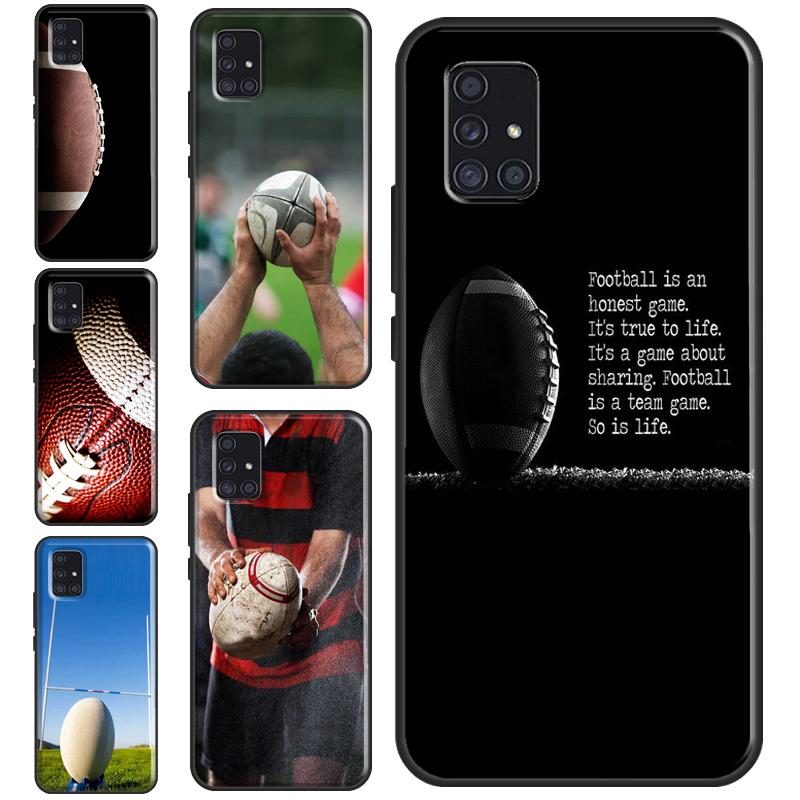 Rugby Ball Kit Team Case For Samsung A32 A52 A12 A42 A72 A02 A10 A20 S A40 A50 A70 A11 A31 A51 A71 A21S A20e