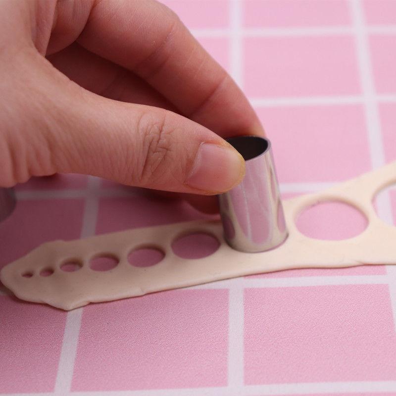 7/8 шт. Полый круглый резак, гончарные инструменты, инструменты для полимерной глины, экструдер для глины с органайзером, инструмент для резьбы по дереву и моделирования