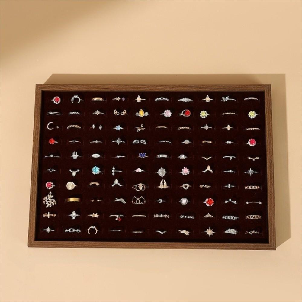 Flat Bottom Jewelry Display Tray Stackable Bracelets Storage Organizer  Trinket