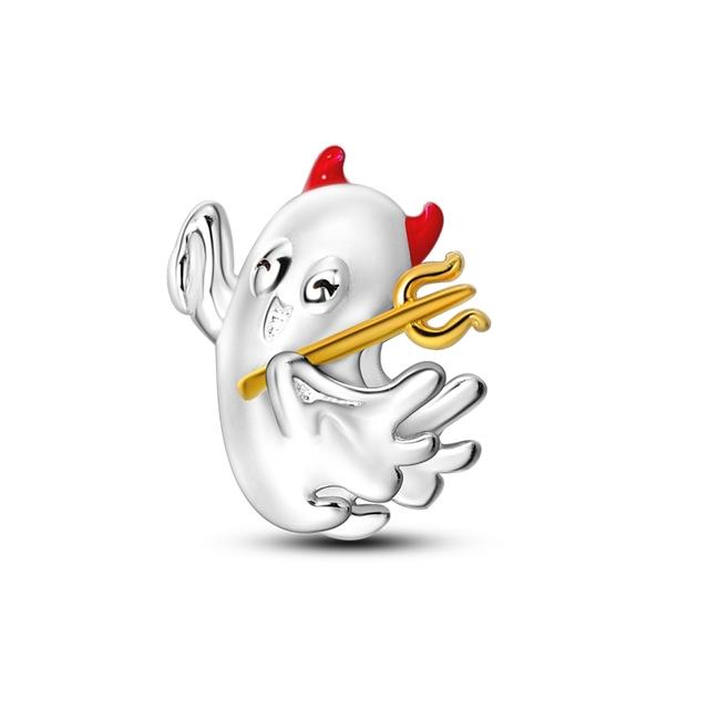 Halloween Charm Charms Witch Skeleton Teapot Jack Pendant Beads Fit Fashion Style Bracelet Necklace Jewelry Gift