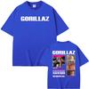 Gorillaz The Mountian New Album 2026 Tour TShirt Men Women Oversized Fashion Gothic Clothes T Shirts O-Neck High Quality T-shirt