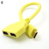 1080P HDMI-совместимый порт Male to 2 Female 1 In 2 Out Разветвитель Кабель Адаптер Конвертер