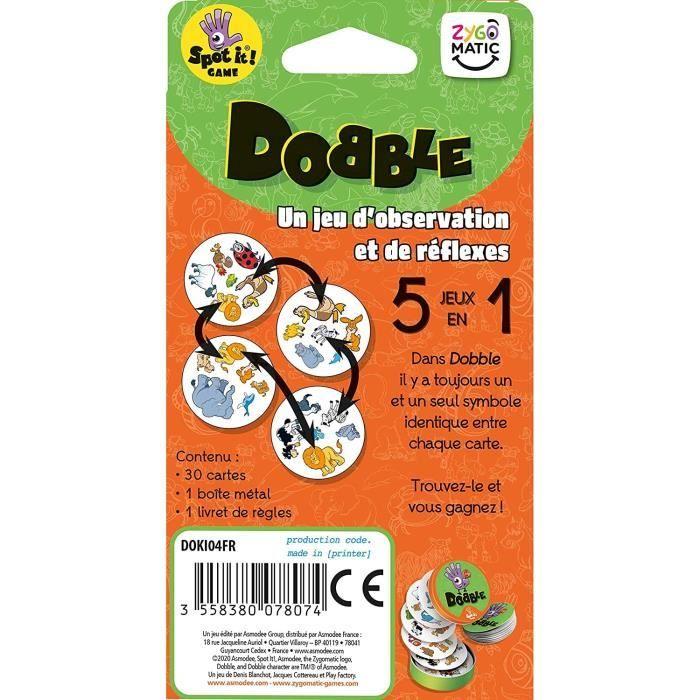 Zygomatic | Dobble : Kids - Édition 2021 | Jeu de société | À partir de 4 ans | 2 à 5 joueurs | 10 minutes