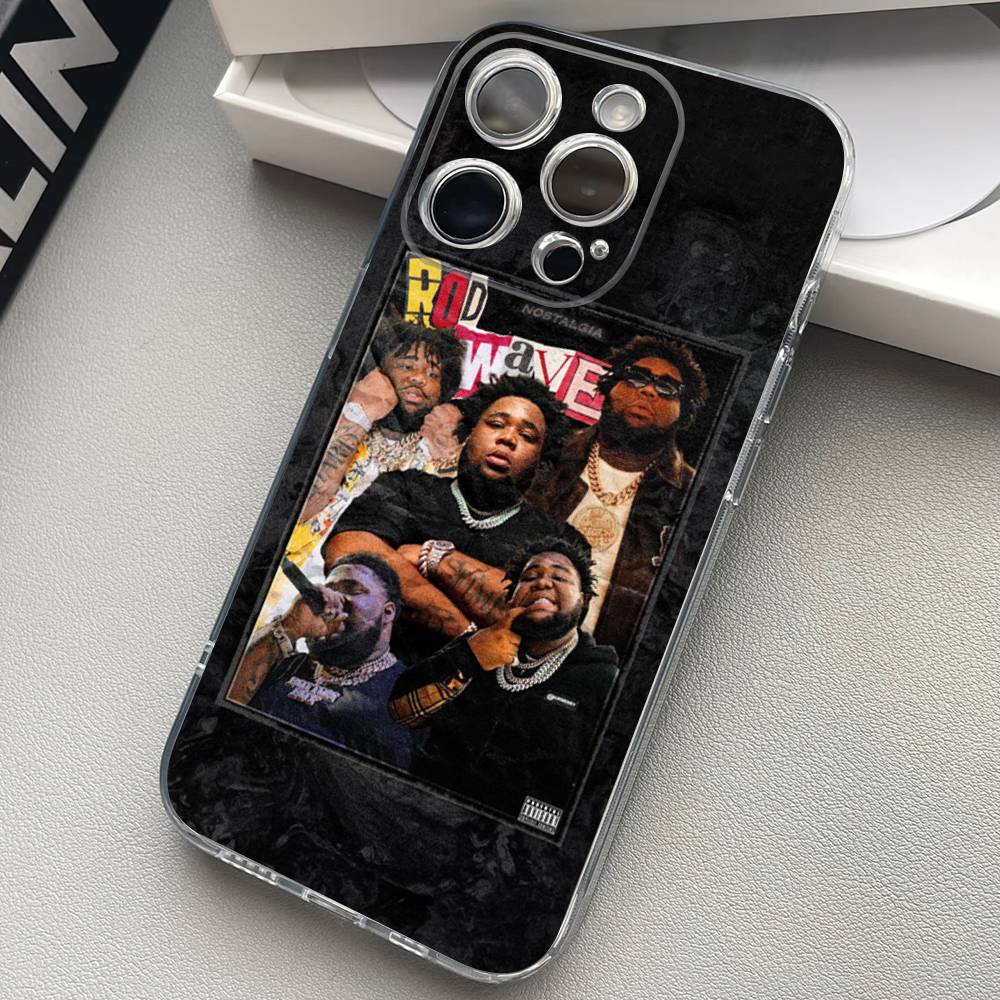 Силиконовый чехол для телефона с изображением певца Rod Wave Материал Для iPhone 17 16 15 11 12 13 14 Pro Max Mini Plus Мягкий ТПУ