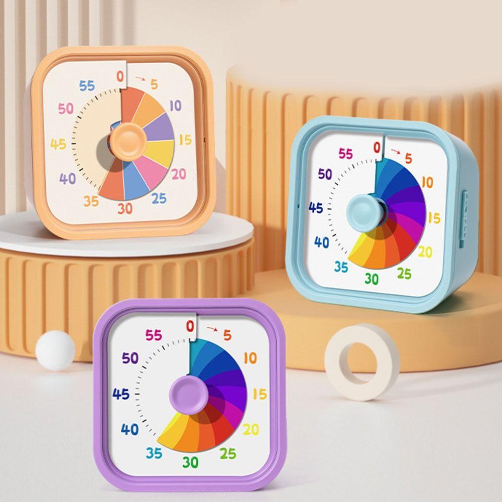 Square Visual Timer Visualization Kitchen Cooking Timer Countdown Timer Kids Children Reminder