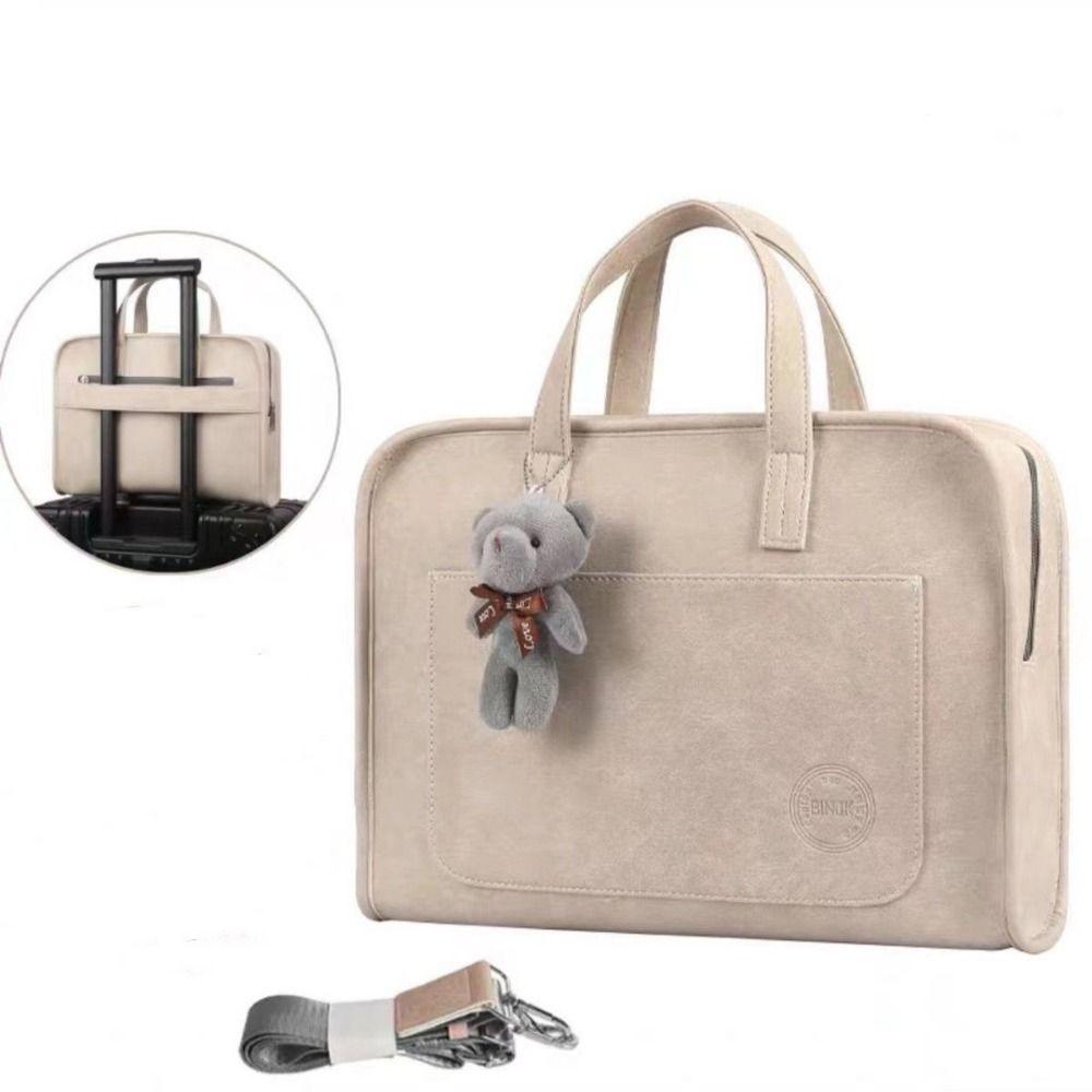 Водонепроницаемая сумка-портфель большой емкости, новая сумка для ноутбука Lenovo/HP/Dell/Asus/Samsung