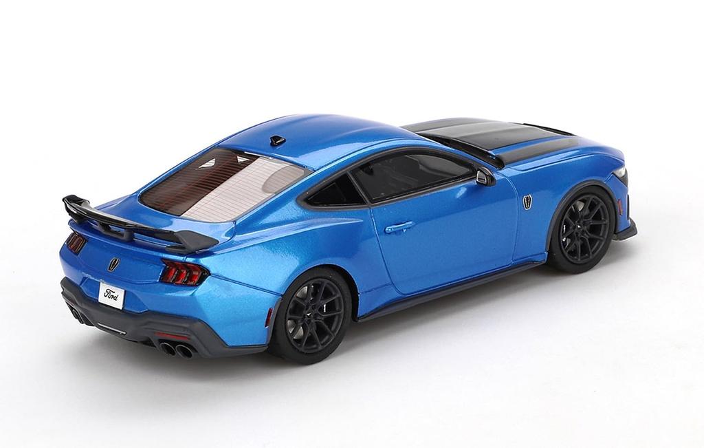 TSM MODEL Scale Ford Mustang Dark Horse 2024 Grabber Blue TSM430836 1/43 (Finished Model)
