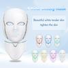 7 Colors Light LED Facial Mask with Neck Face Care Treatment Beauty Anti Acne Therapy Face Whitening Skin Rejuvenation Machine