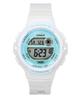 Standard Digital White Resin Strap Quartz LWS-1200H-7A3V 100M Women's Watch