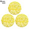 3pcs Yellow 11.81-One size