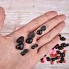 100 шт. Треугольные безопасные пластиковые носы для кукол, игрушек, поделок из медведя, животных, безопасные носы для поделок, изготовления кукольных игрушек, аксессуары, детали