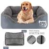 Pet Dog Bed Animal Dog Cashmere House Sofa Puppy Kennel Cat Litter Pet Cat Mats Big Dog Bed Cat Kennel Plush Mat Pet Supplies