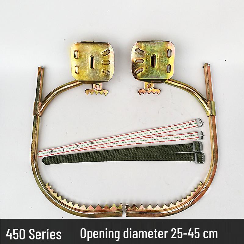 Подножки для лазания по деревьям - Прочные железные ботинки и крюки для шестов