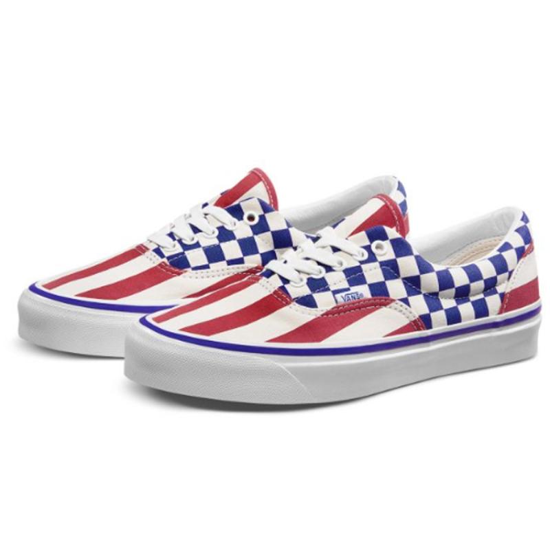 Vans Era 95 Dx 'Red Stripes Blue Check' Vans VN0A2RR1VYC