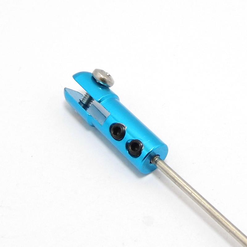 10PCS Metal Servo Arm Linkage Tie Rod End Clevis Steering Rudder Joint Coupler for RC Boat Airplane Equipment Box