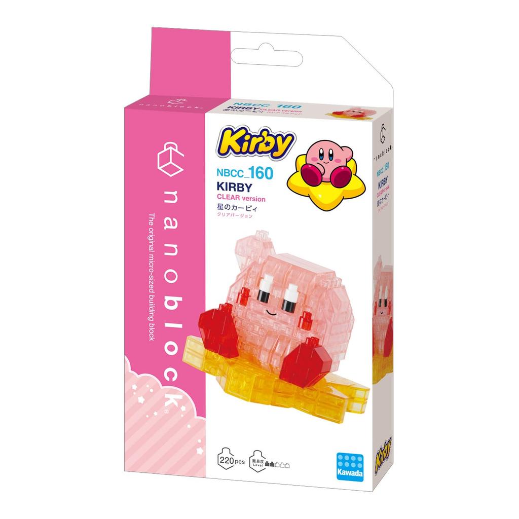 Kawada Nanoblock Dream Land прозрачная версия 220 деталей от 12 лет и старше Kirby's NBCC_160