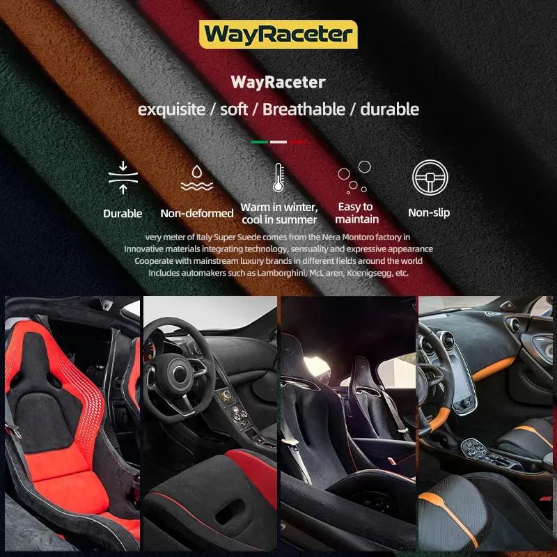 Top Suede Wrapping Car Gear Shift Knob Cover for Range Rover Sport  L461 2024 2025 SVR Accessories