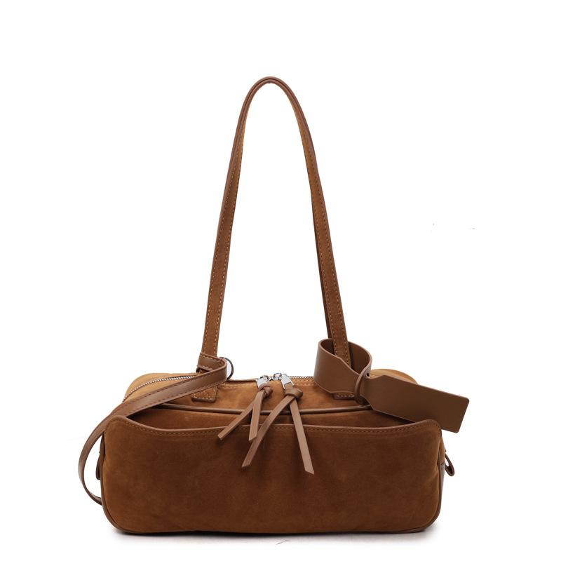 Ретро сумка женская большой вместимости 2025 новая осень и зима универсальная повседневная на плечо подмышку сумка для работы и поездок сумка-подушка