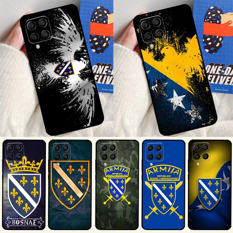 Флаг Боснии и Герцеговины для чехла телефона Samsung Galaxy M15 M55 M33 M13 M23 M53 M31 M51 M14 M34 M54 M20 M30s M52 M32